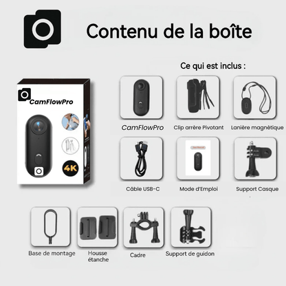 CamFlow - Votre Caméra POV Pro - CamFlow